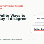 Polite Ways to Say ‘I disagree’