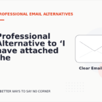 Professional Alternative to ‘I have attached the file’